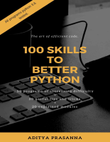 100 Skills to Better Python.pdf